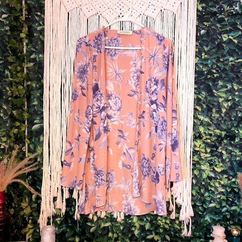 Audrey 3+1 Floral Cardigan